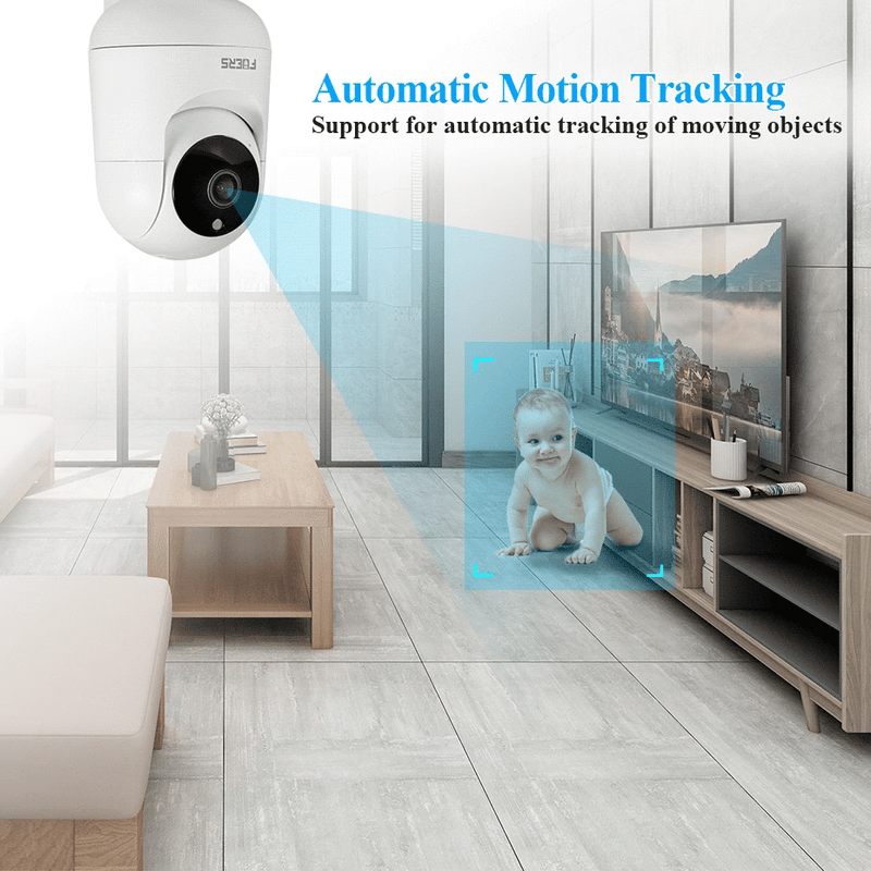 Cámara de Seguridad WiFi  4K 8MP con Seguimiento Automático