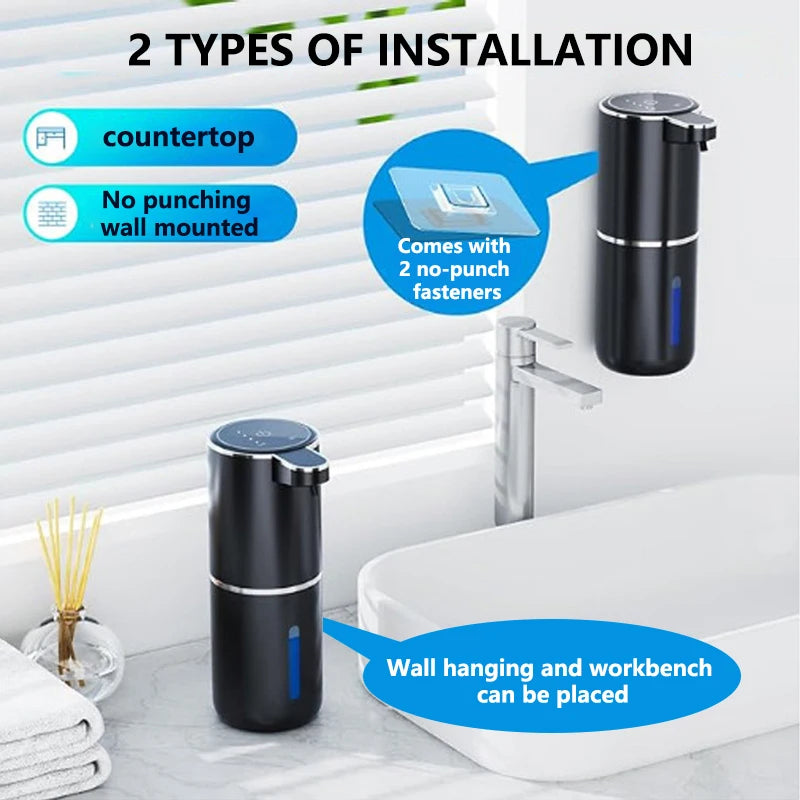 Dispensador Automático de Jabón Inteligente – Sensor Infrarrojo, 380ml