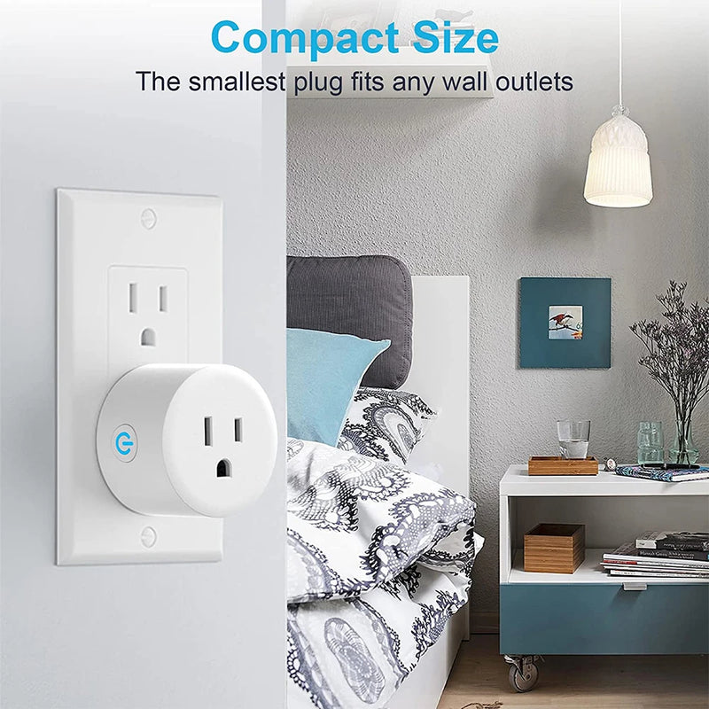 Enchufe Smart 16A WiFi + Zigbee con Monitor de Consumo – Alexa y Google