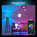 Bombilla LED Inteligente E27 Tuya WiFi RGB Compatible con Alexa y Google Home