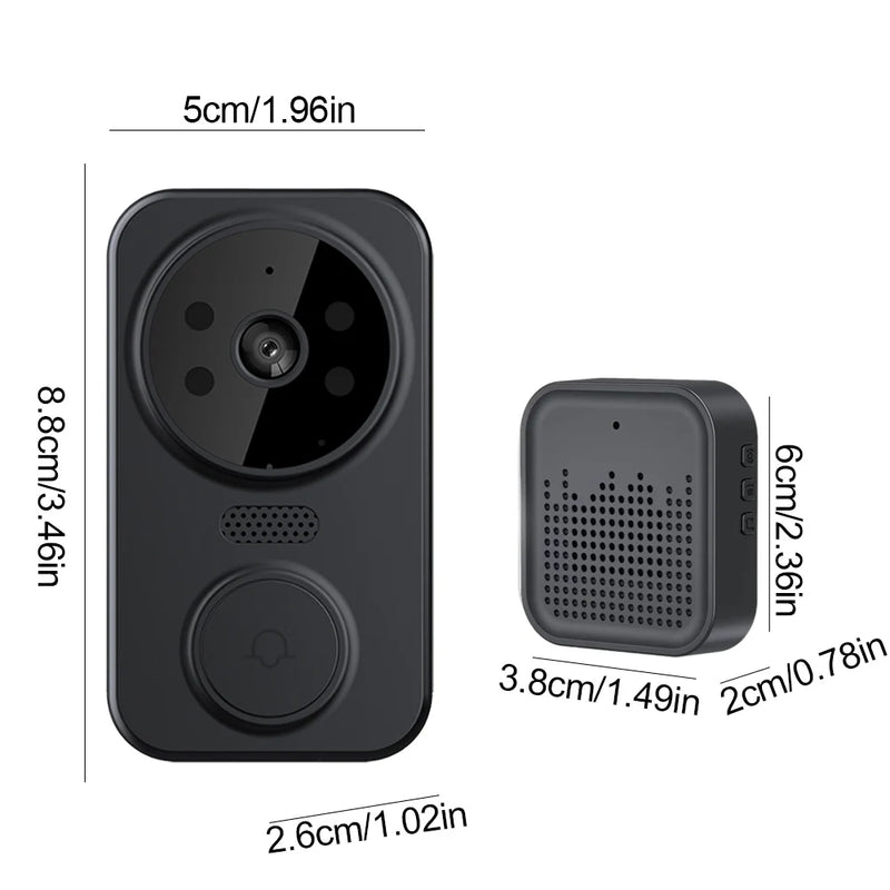 Timbre WiFi con Cámara HD, Audio Bidireccional y App Remota