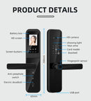 Cerradura Digital Inteligente con Cámara HD y Desbloqueo Biométrico