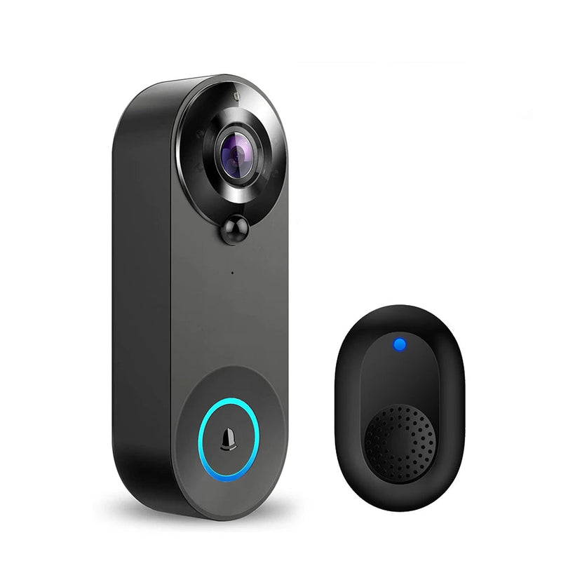 Timbre Inteligente WiFi 1080P con Cámara y Audio Bidireccional