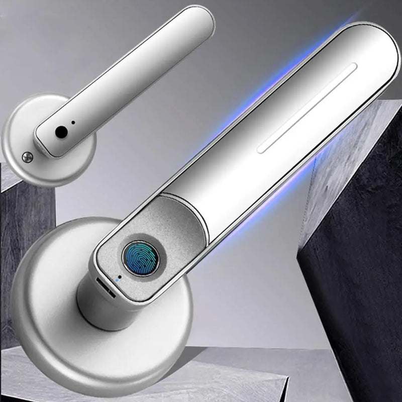 Cerradura Inteligente con Huella Digital | Seguridad Biométrica Recargable USB
