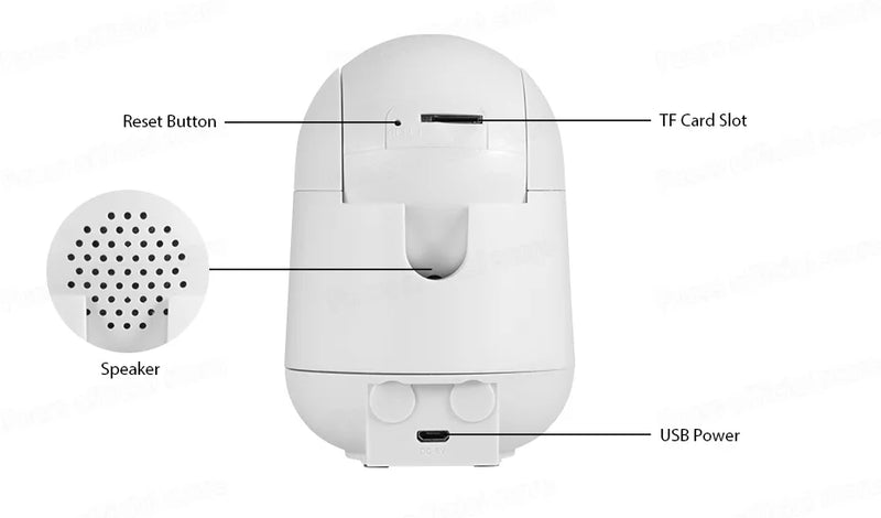 Cámara de Seguridad WiFi  4K 8MP con Seguimiento Automático