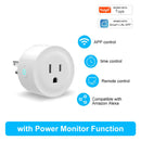 Enchufe Smart 16A WiFi + Zigbee con Monitor de Consumo – Alexa y Google