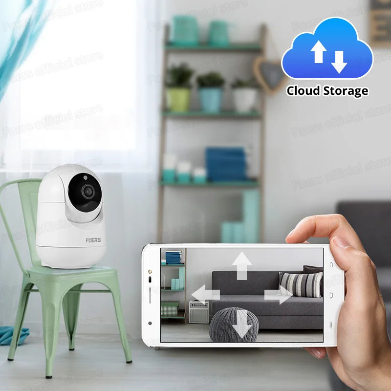 Cámara de Seguridad WiFi  4K 8MP con Seguimiento Automático
