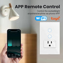 Interruptor + Enchufe Inteligente WiFi con Panel de Vidrio – Alexa y Google