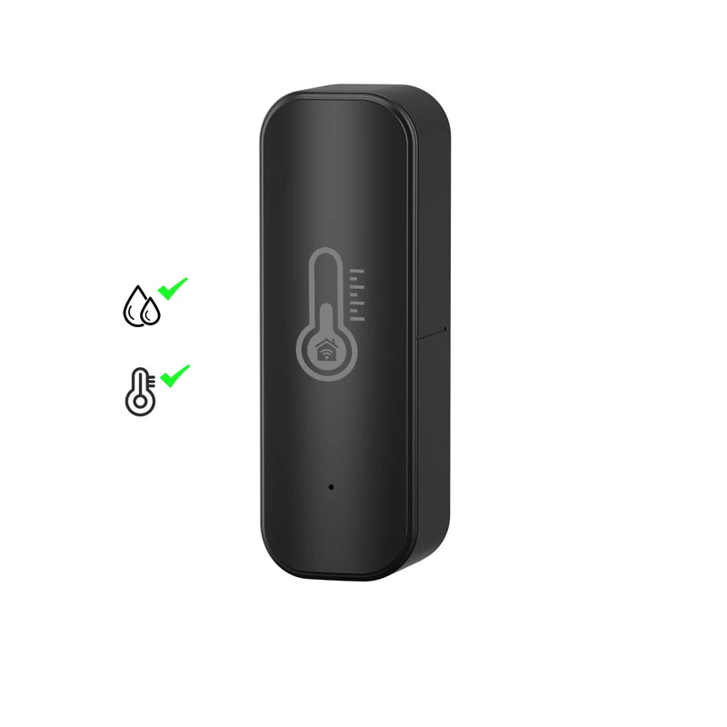 Sensor WiFi de Temperatura y Humedad – Compatible con App Tuya y Alexa