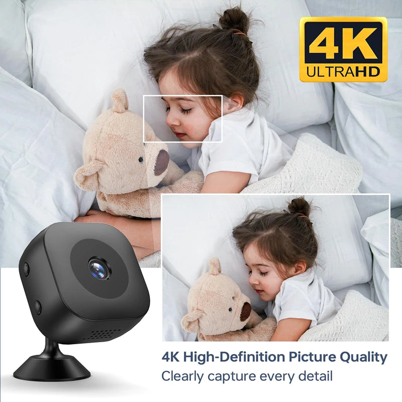 Cámara Xiaomi Mini 4K WiFi con Visión Nocturna