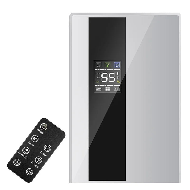 Deshumidificador Inteligente 2200ml con Control Remoto – Bajo Consumo