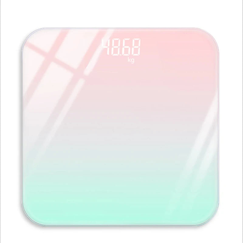 Báscula Inteligente de Vidrio con Pantalla LCD a Color – 180kg