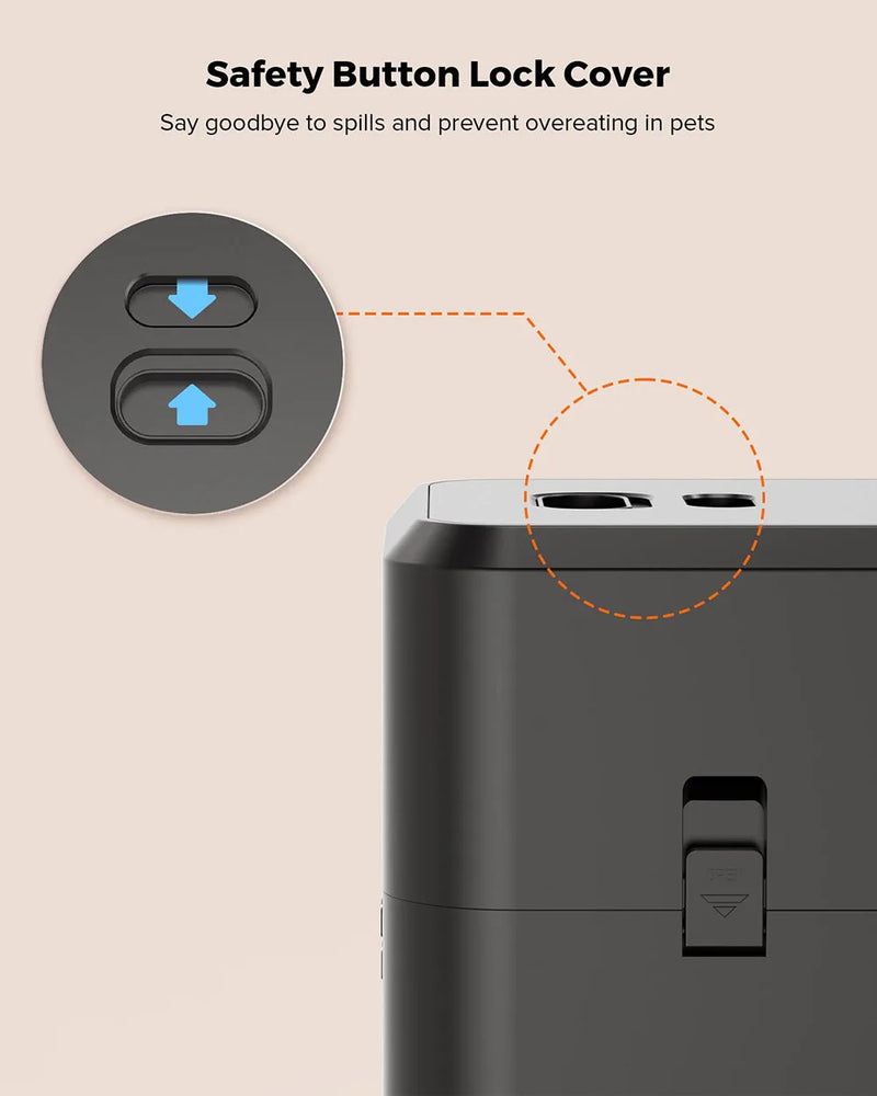 Comedero Automático Inteligente para Gatos y Perros – Programable y Preciso
