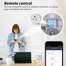 Enchufe Inteligente WiFi 16A con Medidor de Energía | Compatible Alexa y Google