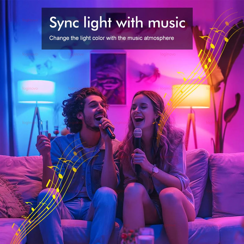 Foco LED Inteligente RGB WiFi E27 – Compatible con Alexa y Google